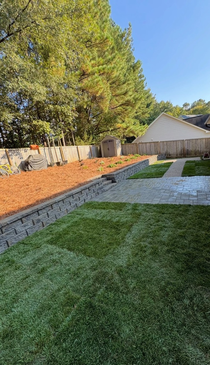 Project 3 after landscaping work