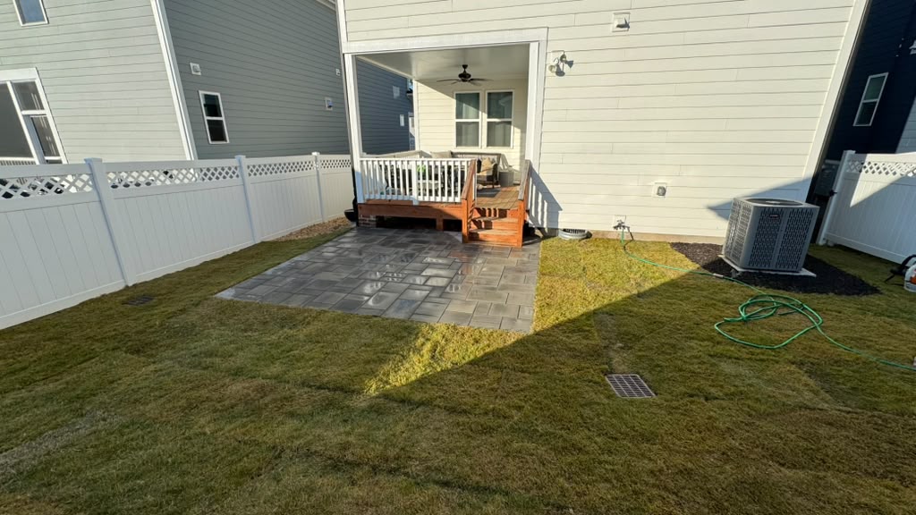 Project 4 after landscaping work