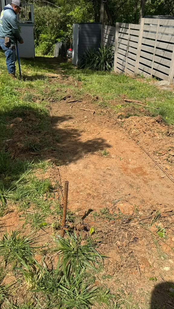 Project 6 before landscaping work